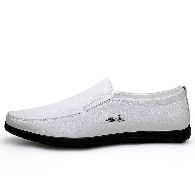 YINGLUNQISHI Cow Leather Casual Shoes Men's