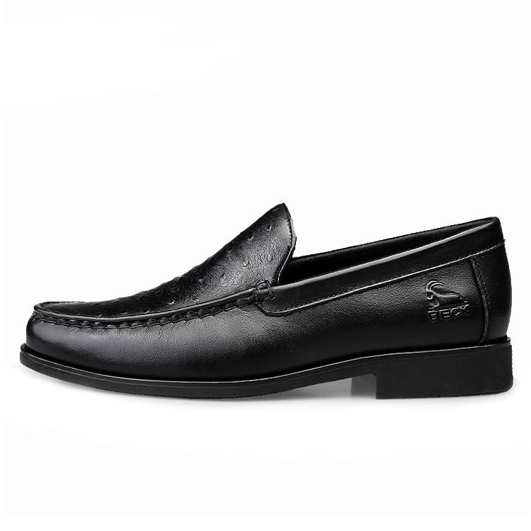 BECK Dress Shoes Men's Low Top Brown
