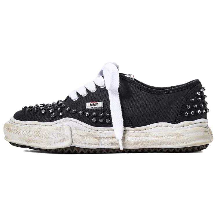 MIHARA YASUHIRO Baker Original Sole Low top Skateboard Shoes Unisex Black