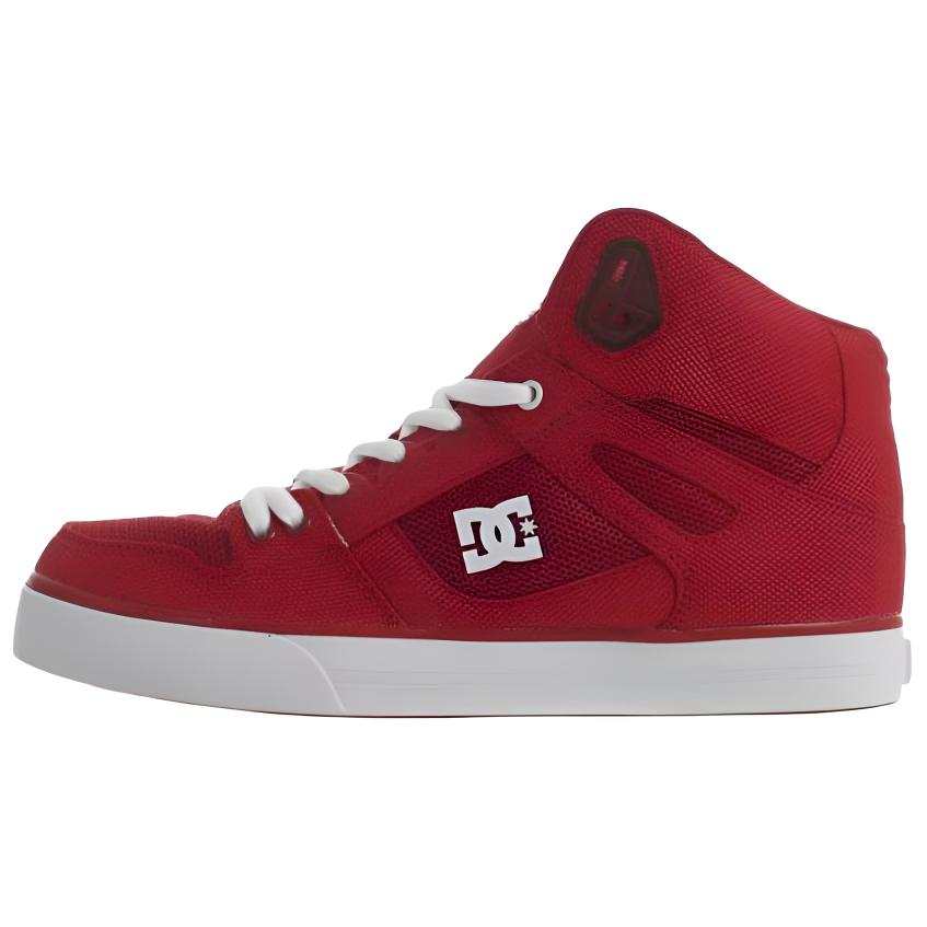 DCSHOES Skateboard Shoes Unisex High Top Red