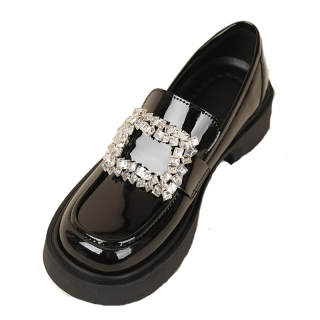 JIUXINGDAO Microfiber Leather Loafers Women's