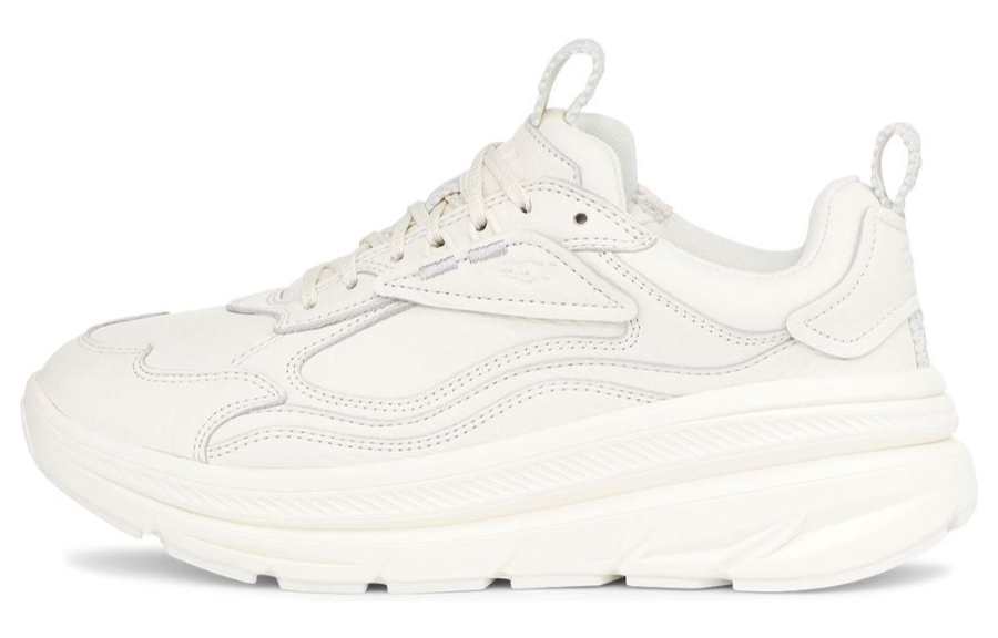 UGG UGG CA1 Leather Trainers 'White Black' Women's
