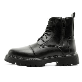ZHENRAN Biker Boots Combat Boots