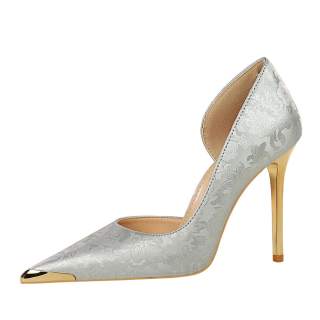 DUNNU Leather Slim Heel High Heels 11cm Women's