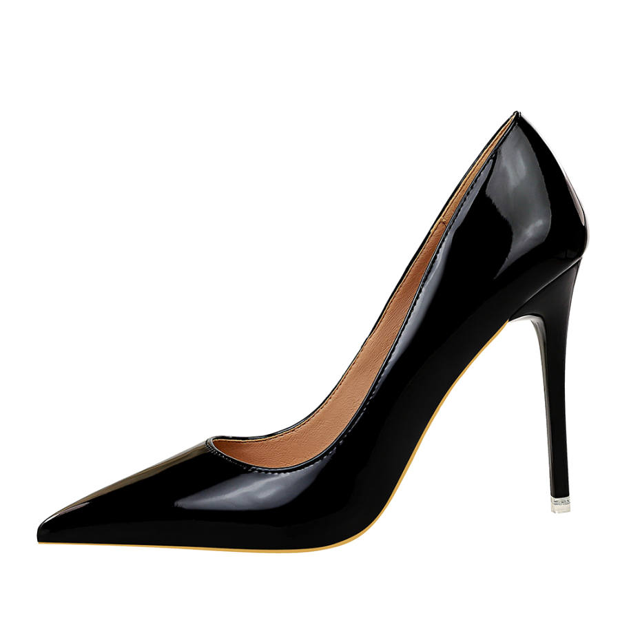 QITUMAUL Slim Heel High Heels 10.5cm Women's