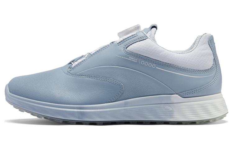 Ecco Golf S3 Golf S3 Collection Cow Leather Low top Sports Casual Shoes Women's Gray Blue