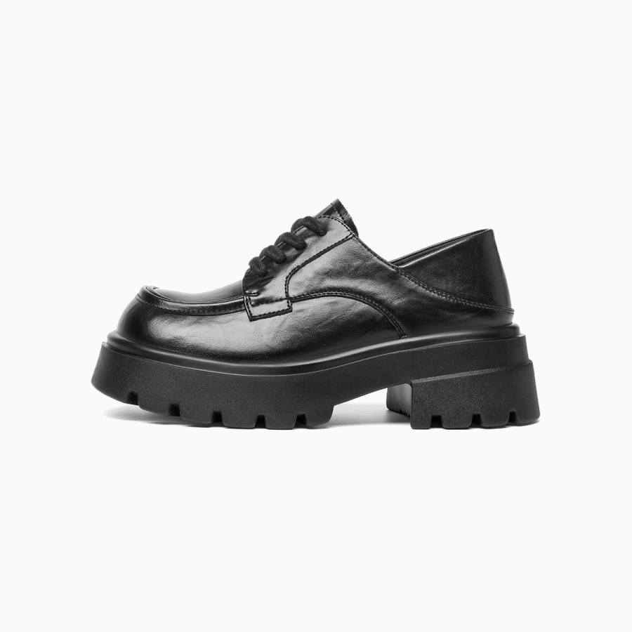 GEMEIQ Cow Split Leather Casual Shoes 6.5cm Women's