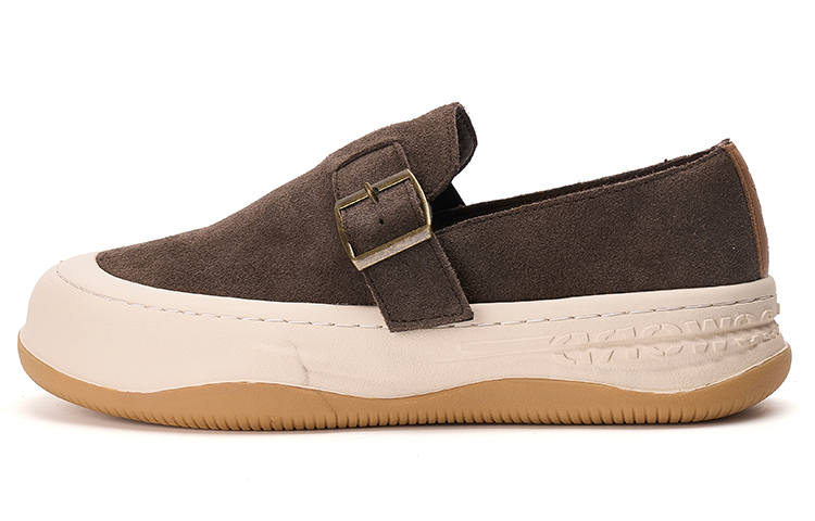 Joy&Mario Cow Suede Loafers 3.5cm Women's