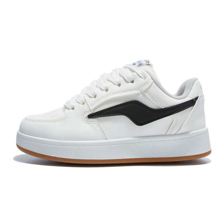 Medd White Sneakers Low top Skateboard Shoes Unisex
