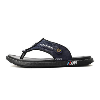 CAOZE Stitching Odor Resistant Slip Resistant Quick Dry Odor Resistant Slip Resistant Quick Dry Flip Flops Men's
