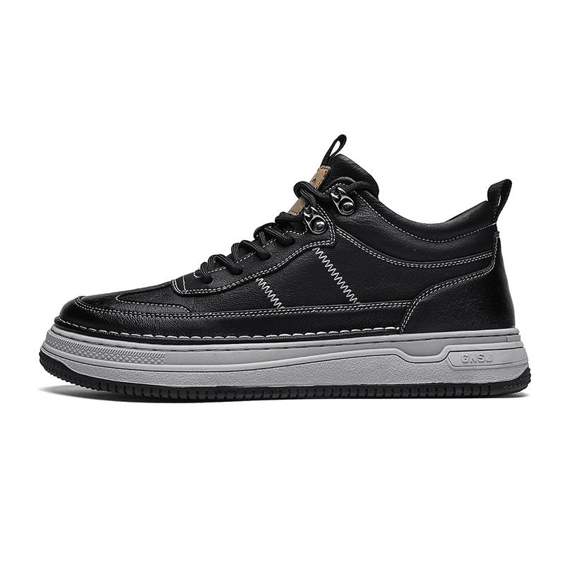 G.N.SHIJIA Synthetic Leather Abrasion Resistant Lightweight Wear resistant And Lightweight Low top Casual Shoes Men's