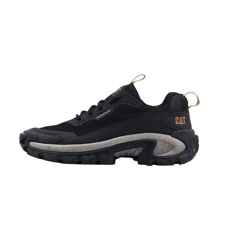 CAT Cushioning Slip Resistant Low top Outdoor Shoes Unisex Black