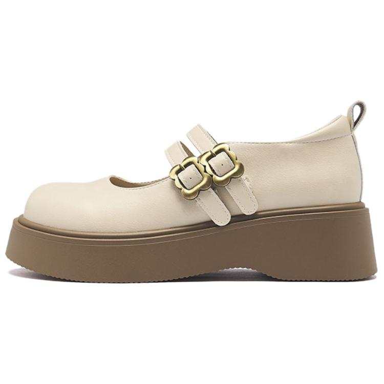 AGSDON Artificial Leather Mary Jane Shoes 5cm Women's
