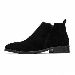 GZZ Ankle Boots Men's Black/Dark Brown