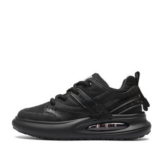 DAGUANGUIREN Cow Leather Cushioning Slip Resistant Abrasion Resistant Breathable Coverage Support Mid top Casual Shoes