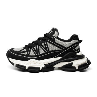 FED Microfiber Leather Breathable Low top Chunky Sneakers Men's