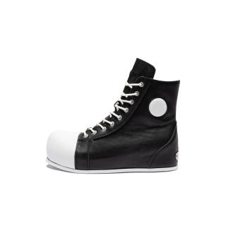 FVVO Top Grain Cow Leather Ankle Boots High top Unisex