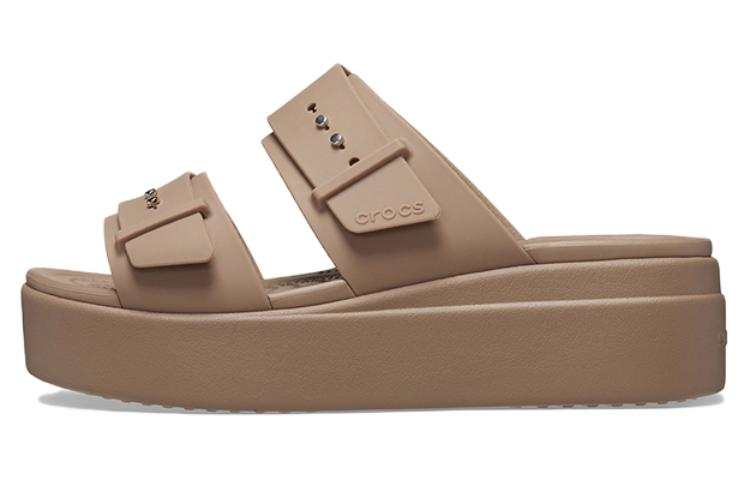 Crocs Crocs Slide Slippers Women's Khaki