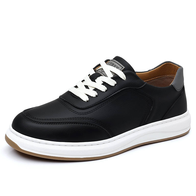 POPULAR ROUSE PR POPULAR ROUSE PR Microfiber Leather Low top Skateboard Shoes Men's