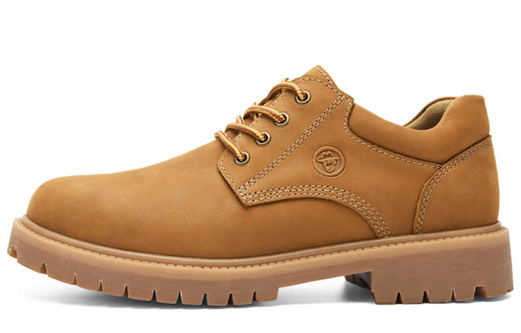 MELLEN Men's Casual Shoes Men's Low Top Yellow Brown/Dark Brown