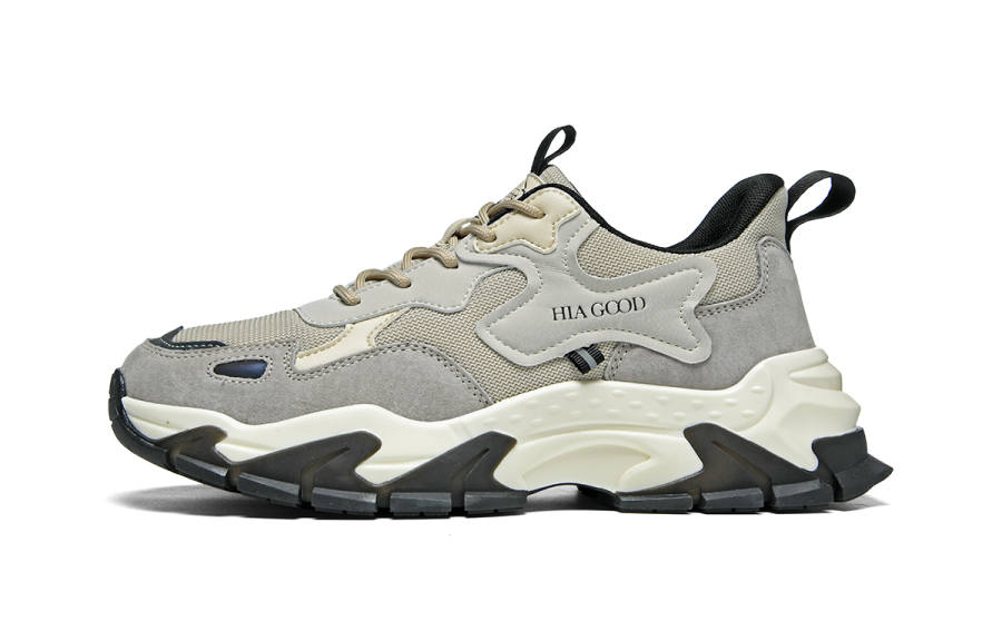 HLA Synthetic Leather, Textile Low top Chunky Sneakers Men's