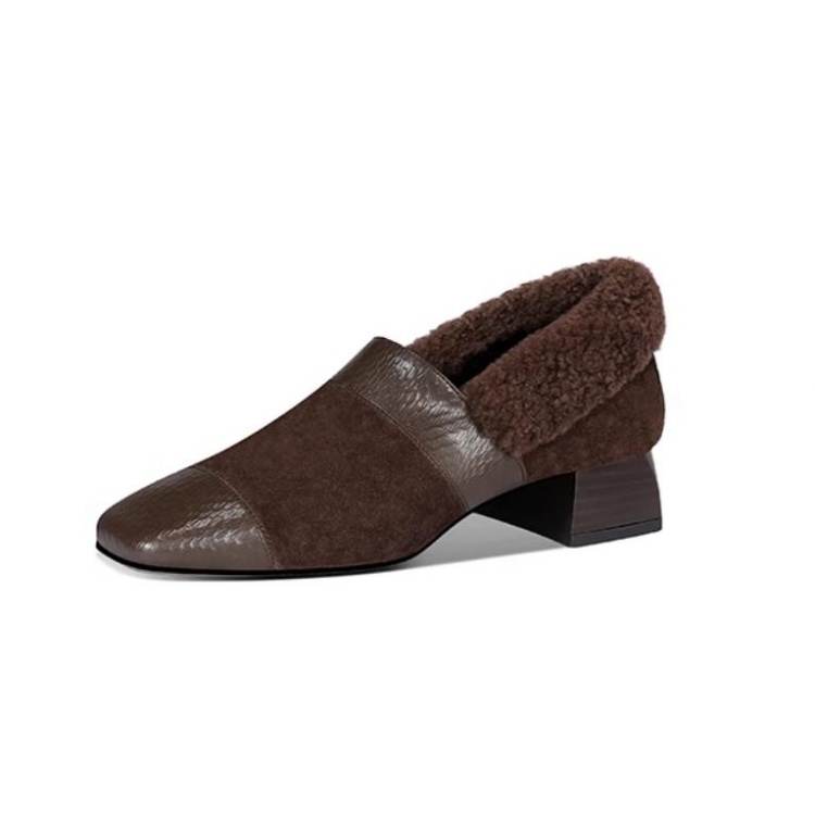 JESSICA SOPHIA Cow Leather Casual Shoes 3.5cm Women's