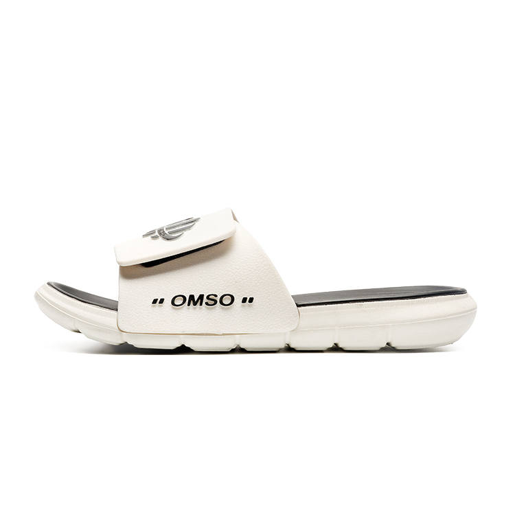 OMSO Slide Slippers Unisex White