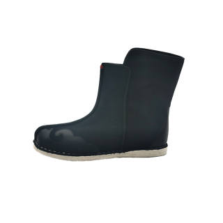 Neiliansheng Beijing Time Honored Handcrafted Multi Layer Sole Cloth Shoes Ankle Boots Men's Black