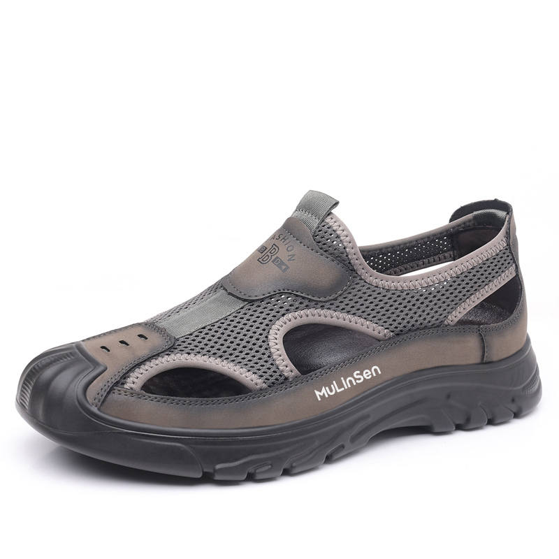Mulinsen Mesh Slip Resistant Abrasion Resistant Beach Sandals Men's