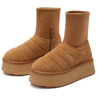 DAPHNE LAB Fabric Slip Resistant Short Snow Boots Women's