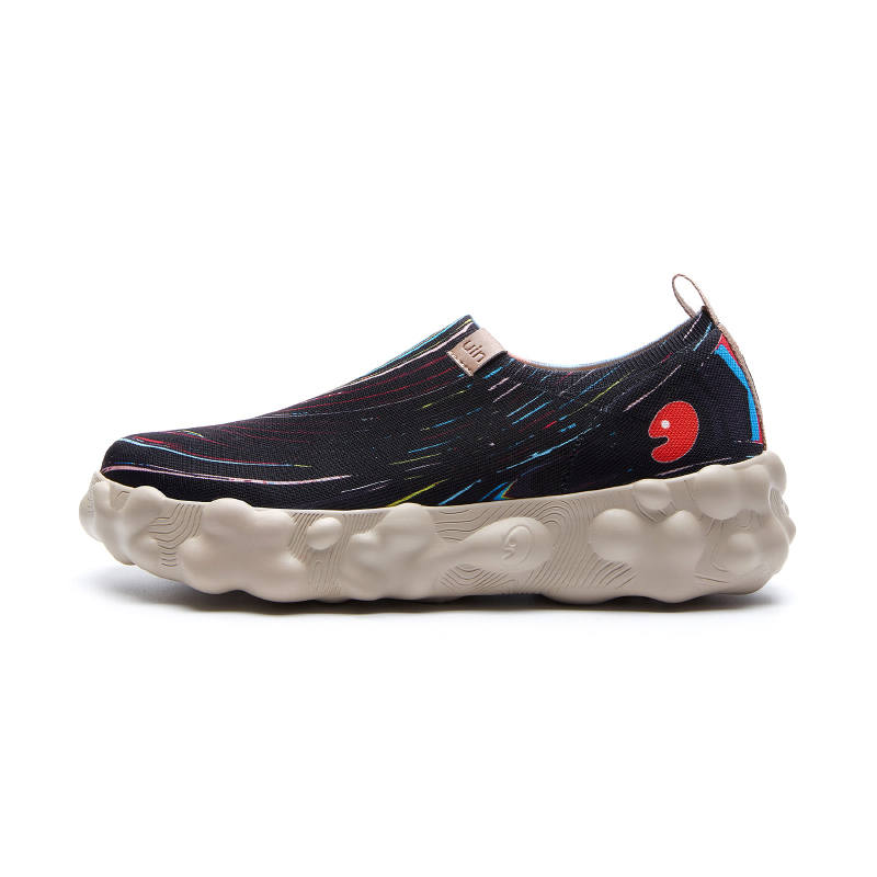 U.IN Painted Travel Shoes Toledo 6 Visual Hallucination Collection Casual Shoes Men's