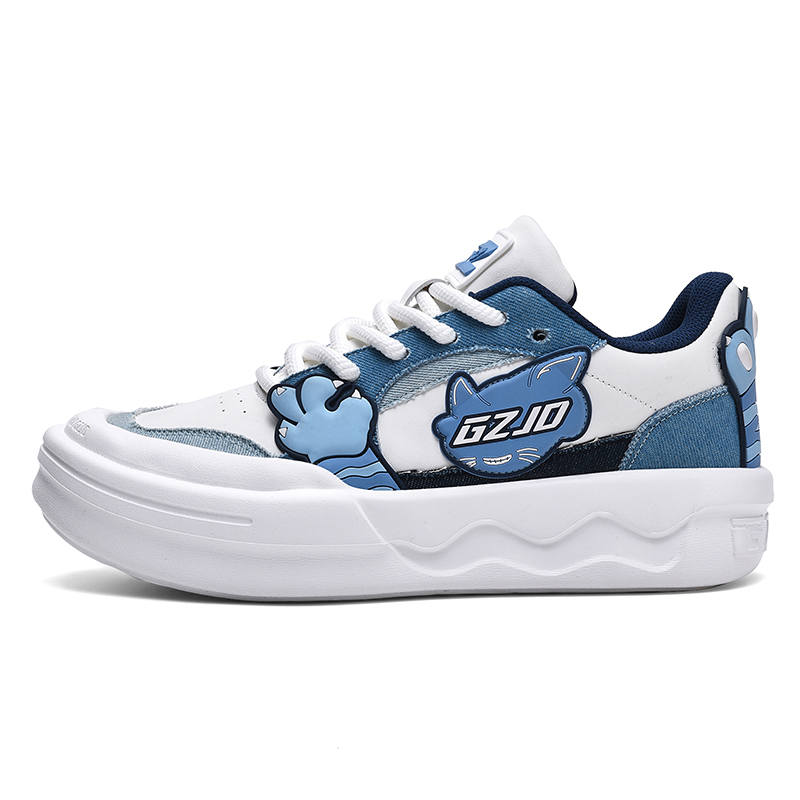 GUZHIDI GZJD Korean Style, Campus Trendy Cartoon Monster Cat Paw Original Design