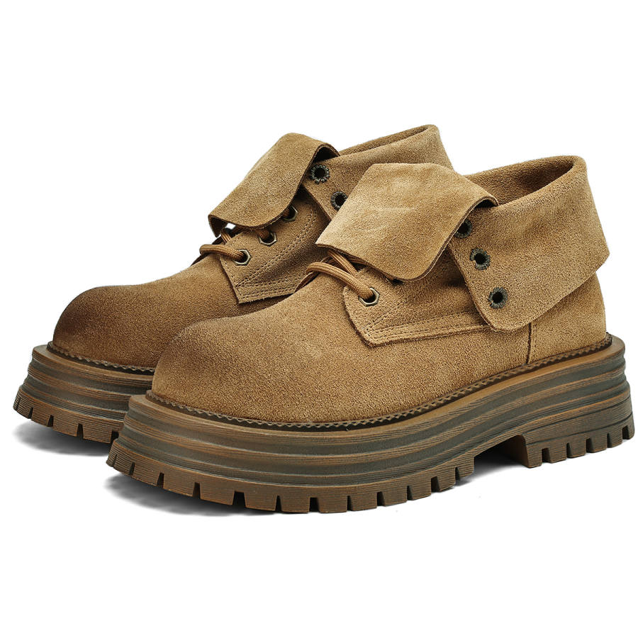 D:FUSE SCANDINAVIA D FUSE SCANDINAVIA Cow Split Leather Combat Boots Women's