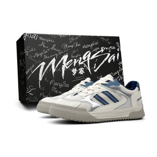 Mengsai Cushioning Abrasion Resistant Cushioning, Wear Resistant Low top Skateboard Shoes Men's Silver Blue