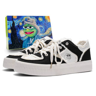 Pepe The Frog Low top Skateboard Shoes Unisex