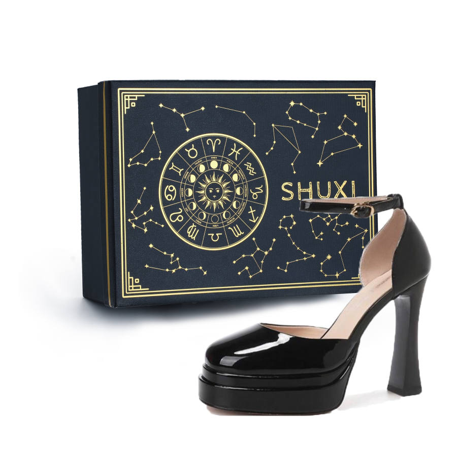 SHUXI High Heels Women's Black/Beige/Apricot