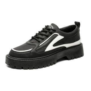 Tonlion Abrasion Resistant Slip Resistant Low top Casual Shoes Men's Black