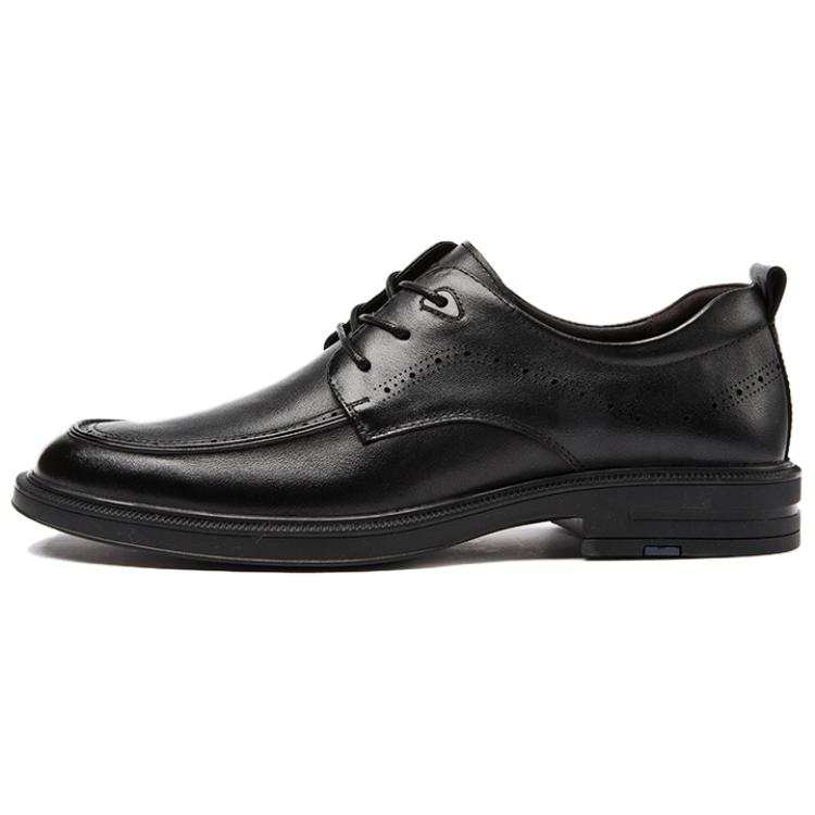 AOKANG Dress Shoes Men's Low Top Black