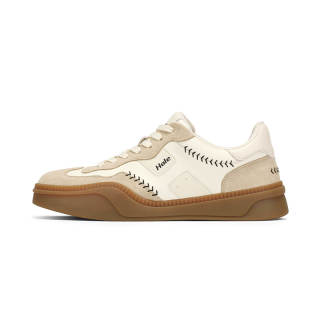 HALEBOSS Top Grain Cow Leather Slip Resistant Low top Skateboard Shoes Men's