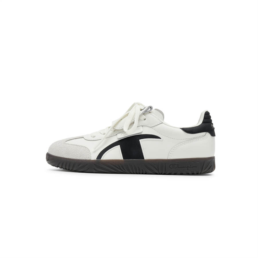 Champion German Army Trainers Women's Low Top Black White