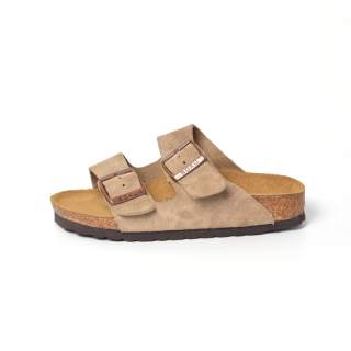 Boku Cow Suede One Strap Sandals Unisex Sand