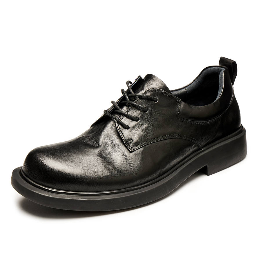Brounvanm Top Grain Cow Leather Casual Shoes Men's