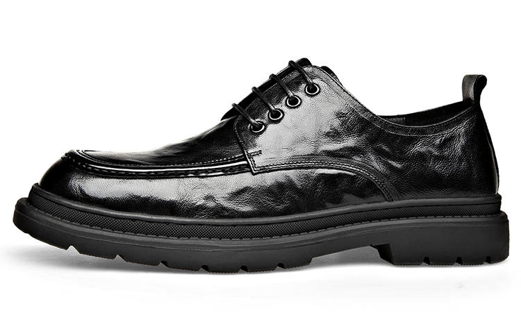 ST&SAT Dress Shoes Casual Business Shoes Men's Black