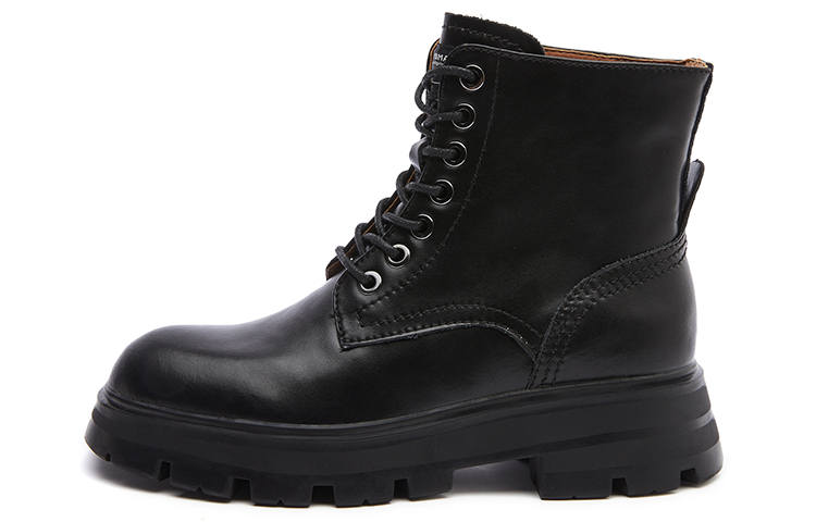 Joy&Mario Joy&Mario Combat Boots Women's Black