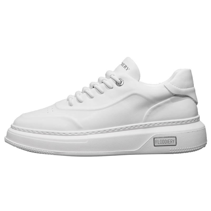 Floddiery Textile, Split Cow Leather Cushioning Abrasion Resistant Cushioning, Wear Resistant Low top Skateboard Shoes
