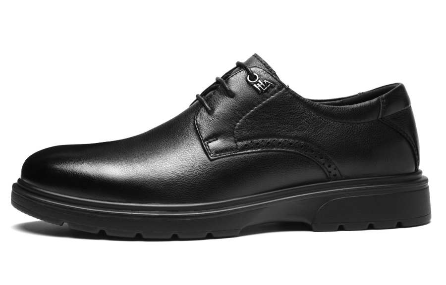HLA Dress Shoes Men's Low Top Black