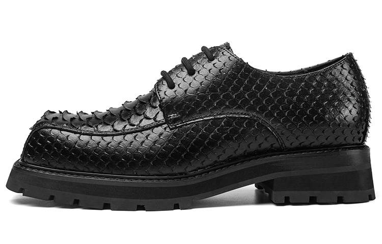 TUATARA Repaint Platform Shoes Unisex Black