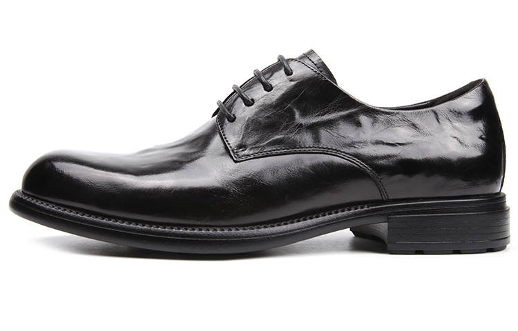 Satchi Satchi Dress Shoes Men's Low Top Black