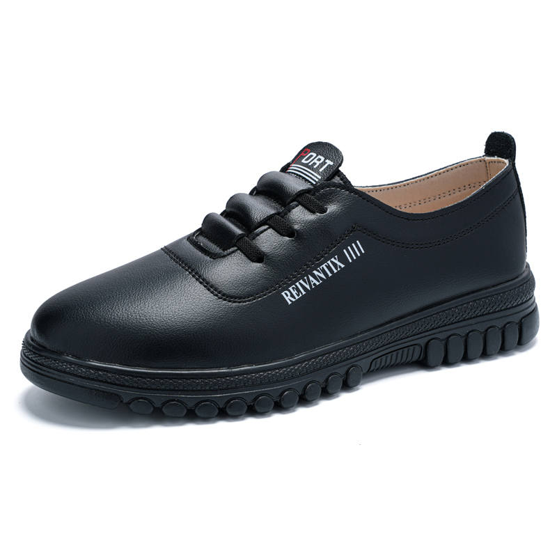 Reivantix Microfiber Leather Women's Casual Shoes Women's Black