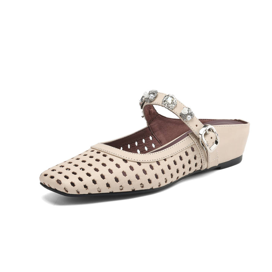 FMM FMM Skeleton Closed Toe Slippers Women's